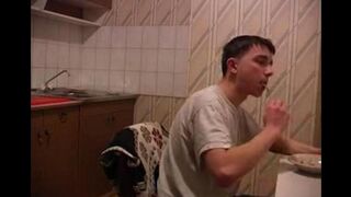 The mom was raped in the kitchen, and it was incredibly thrilling