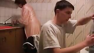 The mom was raped in the kitchen, and it was incredibly thrilling