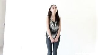 A beautiful virgin has sex for the first time