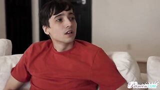 The concentrated brother, he doesn't want to lick my pussy