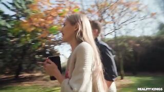 A first date turns out amazing when they get intimate outdoors