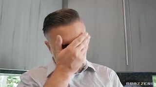 Sucking cock of the real estate agent to get a flat