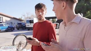 Day of Debauchery: Part 2 - glasses girl gets fucked on the street