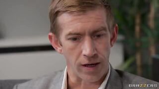 Therapist caught a thief, who got fucked on the couch