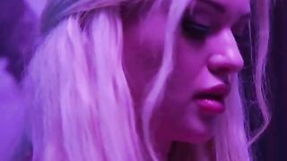 The pilot fucks busty blonde newbie London Laurent in the bedroom