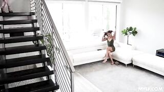 The guy thinks that stepmom is sexy and wants to get intimate