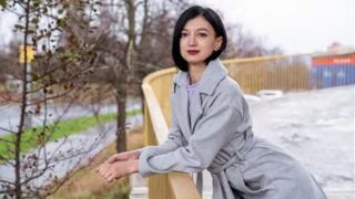 A Little Russian Babe Gets Fucked On The City Streets