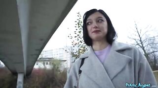 A Little Russian Babe Gets Fucked On The City Streets