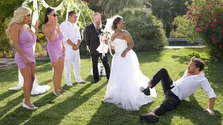 The bride is getting fucked by all in a special occasion part 2