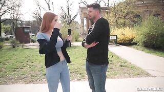 Redheads have fun with each other without men