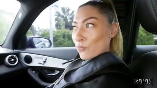 A hungry and hot cop fucked me in the car