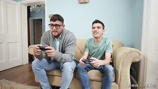 The man came home to the wrong woman at the right time