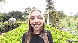 First person view of a nice pick up with a blowjob