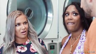 A nice meeting in the laundry room, part 2