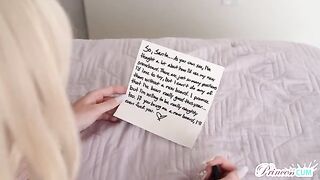Sexual baby has an orgasm on the New Year’s Eve