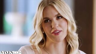 The naughty girl seduces her stepbrother-in-law in a steamy scene