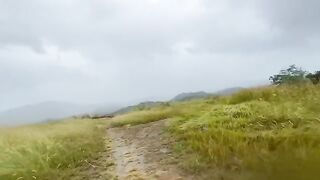 Outdoor sex adventure of a Pinay couple in a forest area