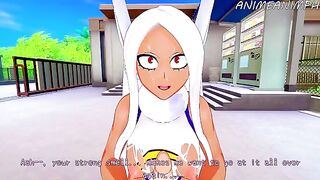 Mirko from My Hero Academia gets a wild bunny girl treatment