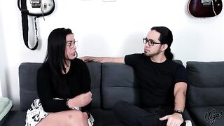 Kylei shoots her first porn with The Vegas team