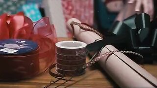 Two naughty elves in ass-licking, anal action