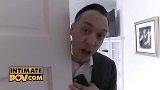 The lucky guy fucked on his wedding night with four sexy girls