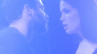 A sexy girl Evelyn Claire fucks with a guy and gets her pussy covered with his cum