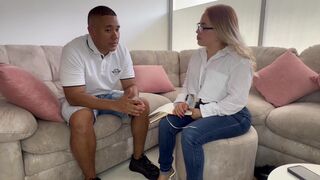 The psychologist received payment for her services in a very intimate way