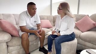 The psychologist received payment for her services in a very intimate way