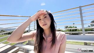 The blowjob was tender and almost didn't leave a trace of cum