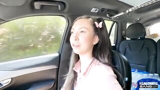 The blowjob was tender and almost didn't leave a trace of cum