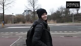Picked up a cute girl on a walk today