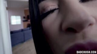 Two nimble girls are waiting for a reward in a threesome scene