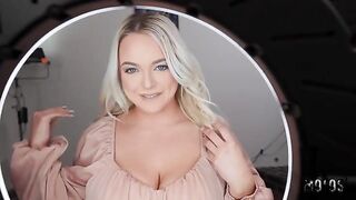 You'd better play with my dick! - a hot blonde's order