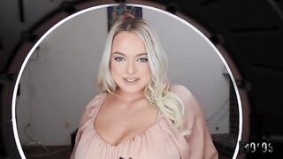 You'd better play with my dick! - a hot blonde's order
