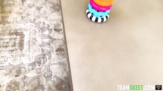 I thought your pussy would already be from all those fucks!