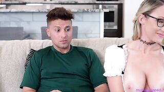 This is what life with whores looks like, this is how they fuck on the couch