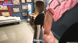 I seduced a shy student who loves huge cocks, it was a dream date