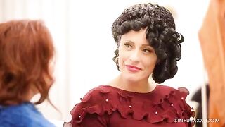 A tender fuck, fit for a king, with a mix of latex and romance