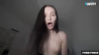 She had to shake like a leaf while being fucked