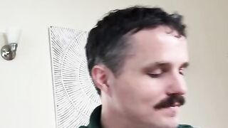 A man tests the flexibility of his new girlfriend in a steamy encounter