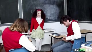 There are only whores in this college, a place full of sinful young learners