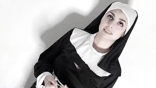 A nun breaks her vow of chastity and indulges in passionate, intense action
