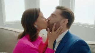 A girl is licking her girlfriend's sweet pussy in this hot video