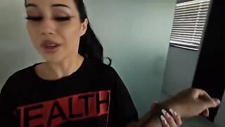 A goth girl felt the real power of an impressive cock