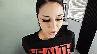 A goth girl felt the real power of an impressive cock