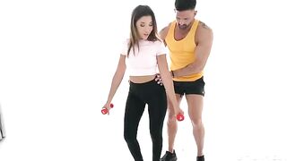 A hot yoga class ended with a hot anal class