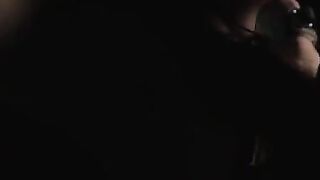 This is how you make a slutty throat, lesson from a passionate brunette