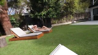 A blowjob in the garden is a hundred per cent guaranteed!