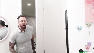 His tongue got him out of bed, just like that