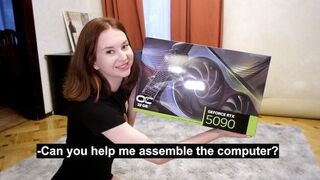 Will you indulge me for a gift? - Cute 18 yo roleplay